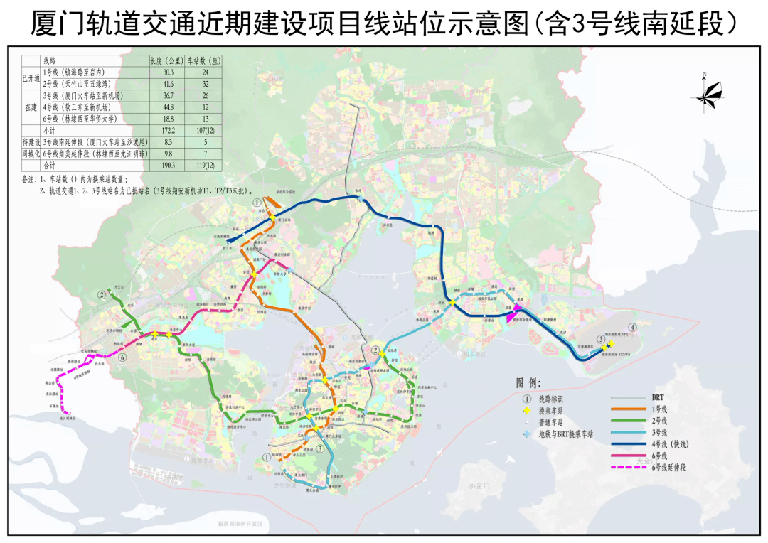 重磅廈門地鐵3號線南延段前期工程開工9號線官宣5810號線首曝光