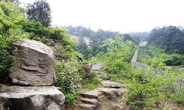 肥东浮槎山路图片