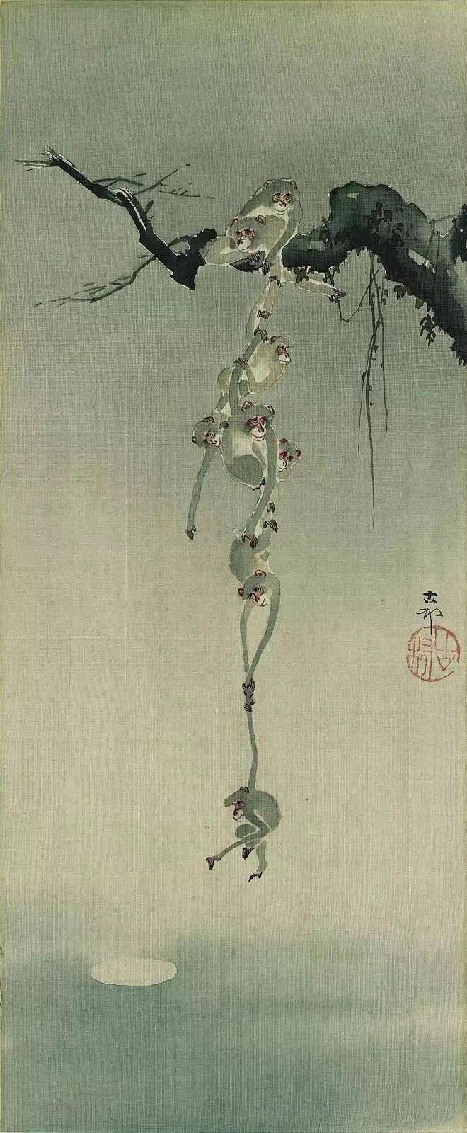 日本花鸟画精品赏析图片