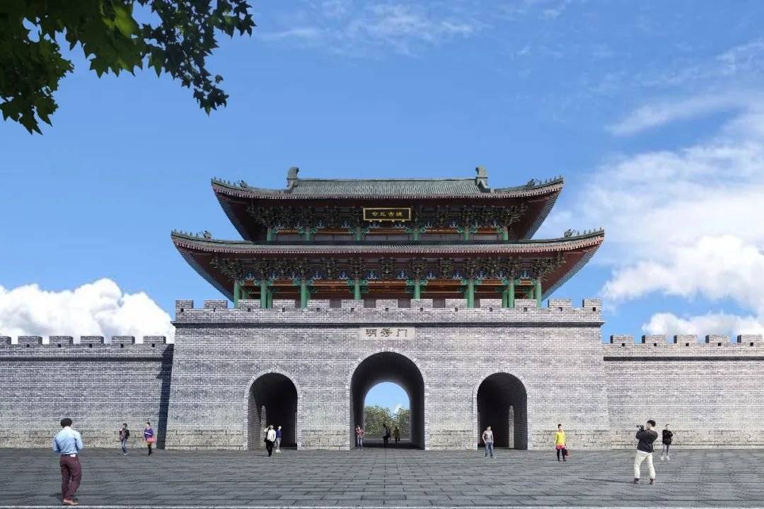 章丘古城的建設,便是在原古城遺址之上,復建老縣衙,文廟,繡江書院等