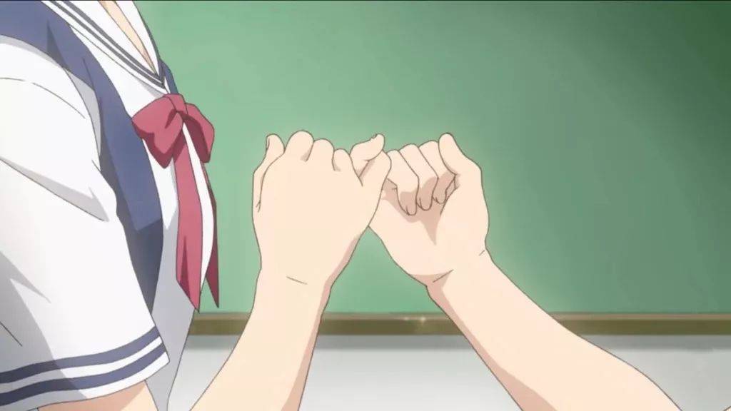 动漫牵手配图手控心动专属