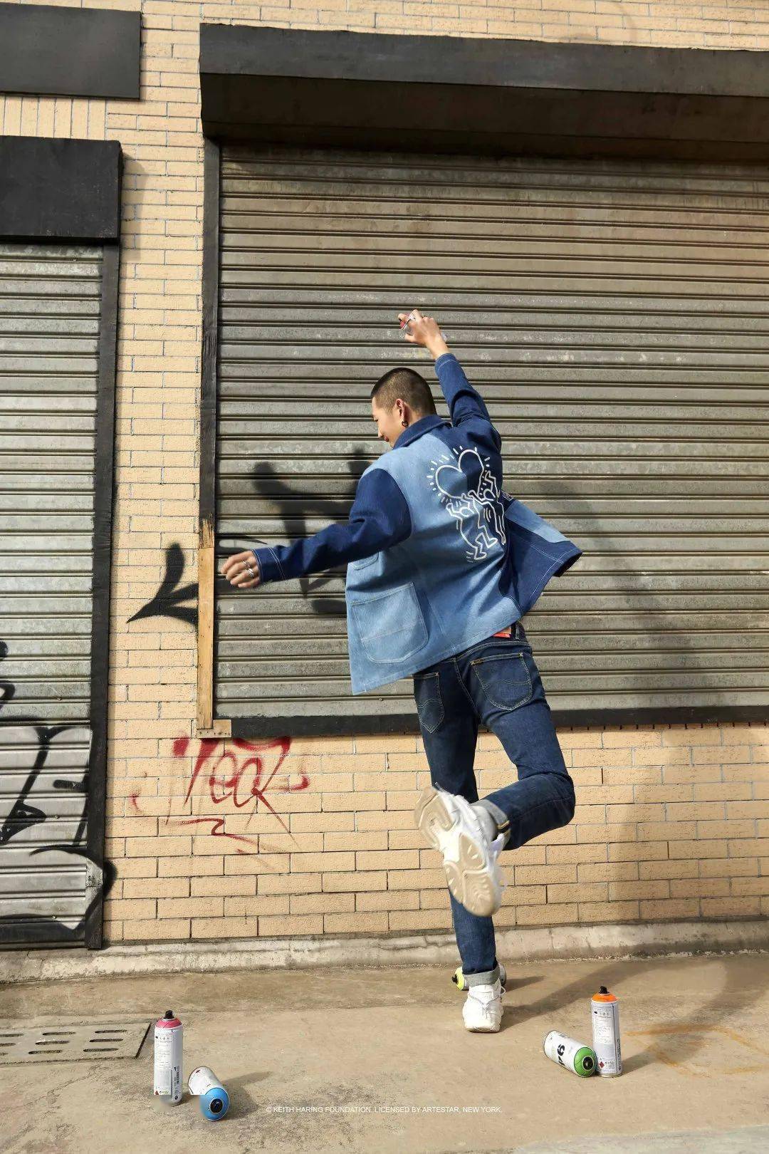 leexkeithharing艺术限量联名系列一起灵感开燥用lee爱