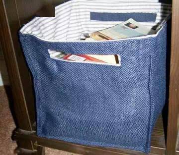 11款牛仔裤变废为宝制作的生活日用品