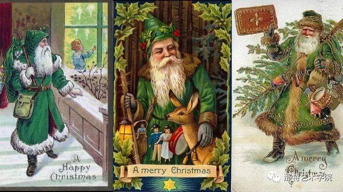 可口可乐公司根据品牌logo的颜色,创造了经典的圣诞老人形象