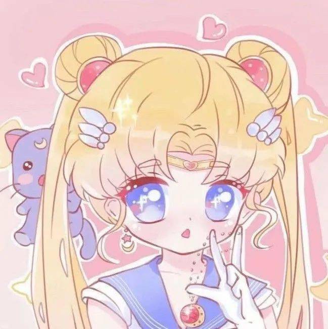 近期超火的可爱动漫女生头像