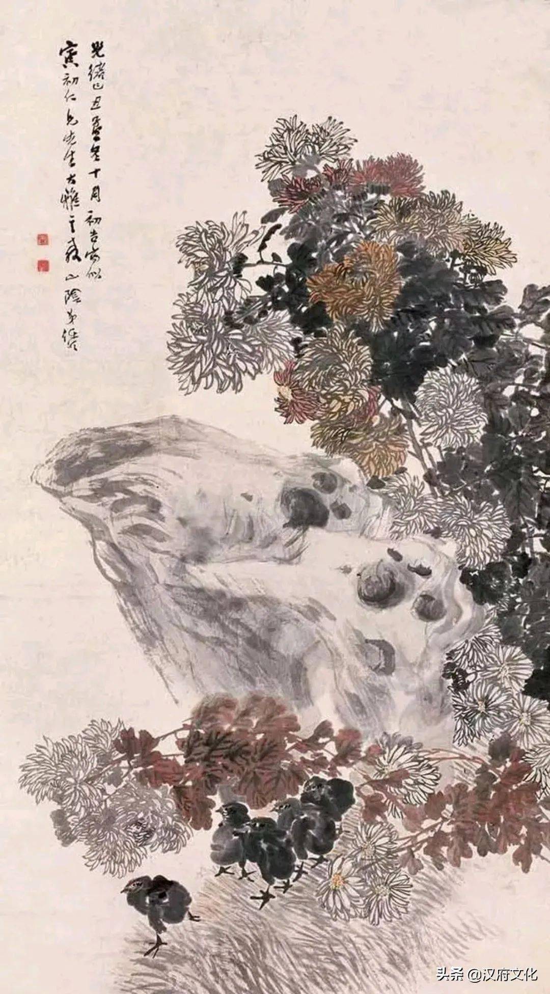 任伯年笔下的花鸟世界秀逸疏宕诗情画意