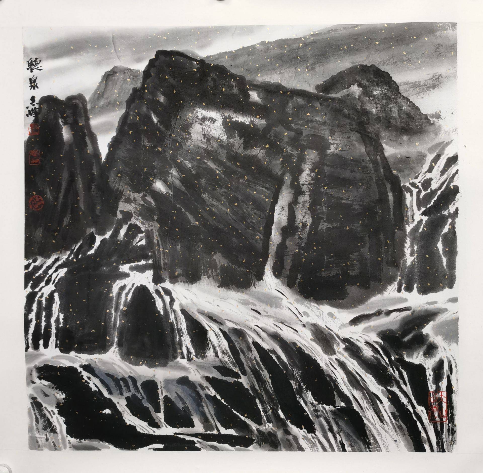 浓淡虚实,气象万千!王忠才,詹志峰山水画展开幕