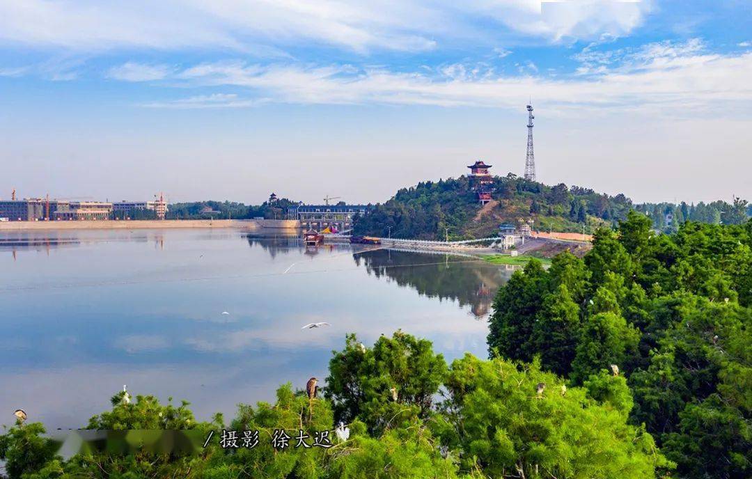 光山县南大河风景图片