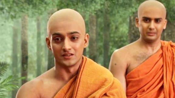 汉语配音佛陀佛陀鼓励阿难超越自己在每一次痛苦中成长