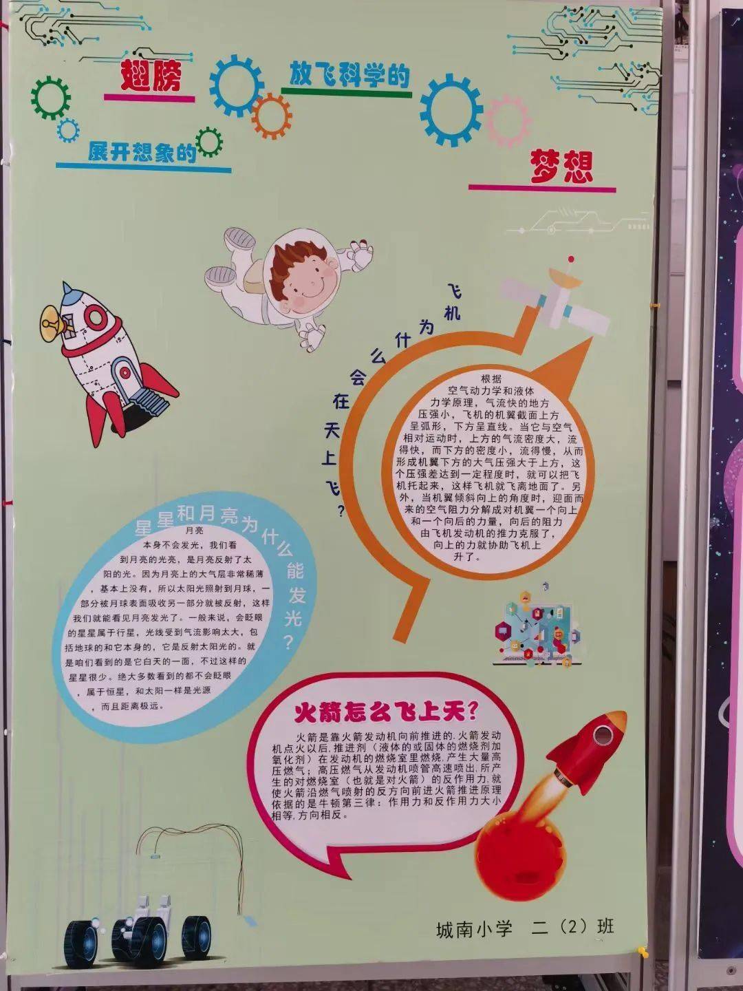 通过科普知识宣传展板比赛,在城南营造出人人学科学,爱科学,处处讲