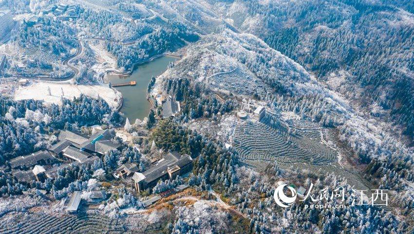 南昌洗药湖 银装素裹美不胜收