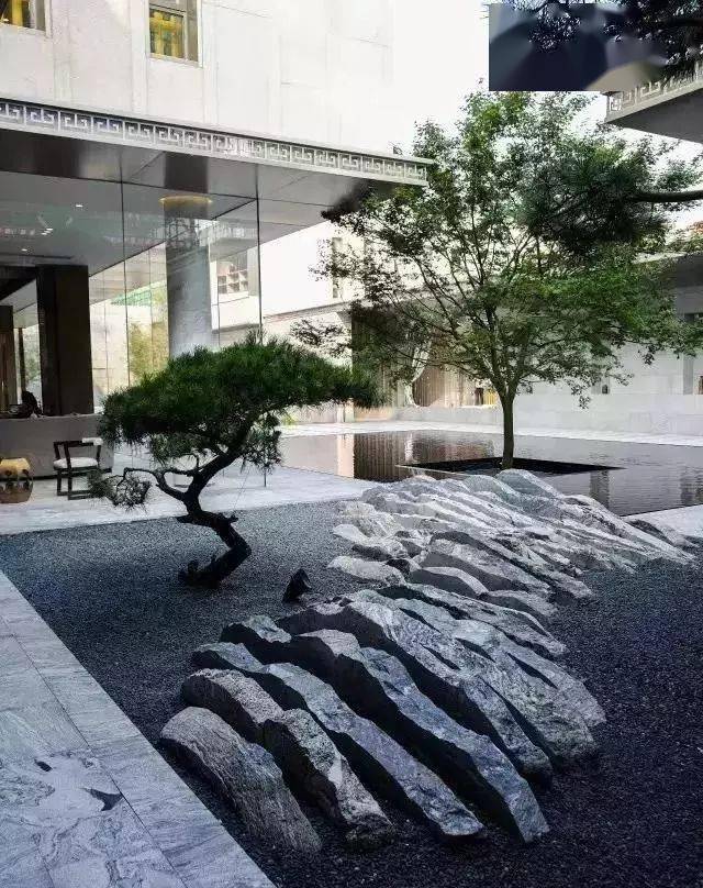 板岩片岩页岩水景案例欣赏