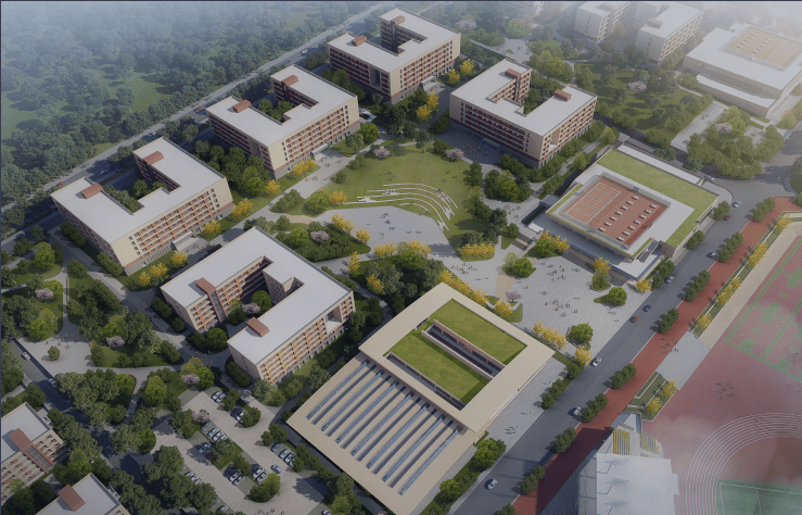 简阳周边这所大学二期工程建设最新进展来了
