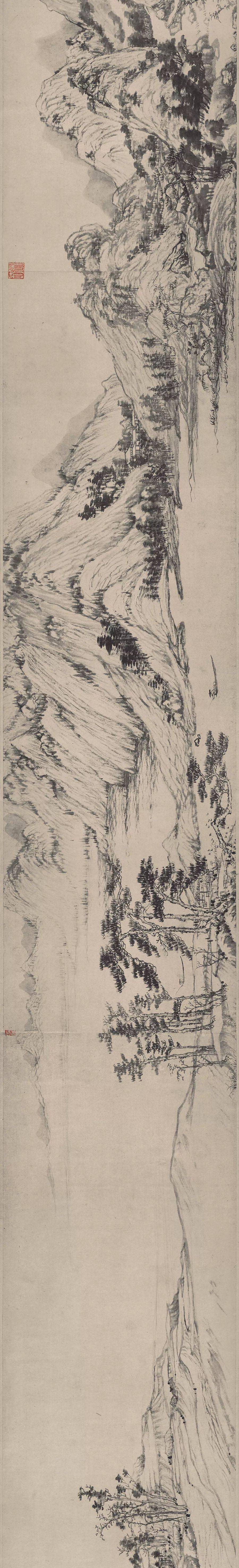 黄公望的人生历程:抱负,迷惘,觉醒!_山水画