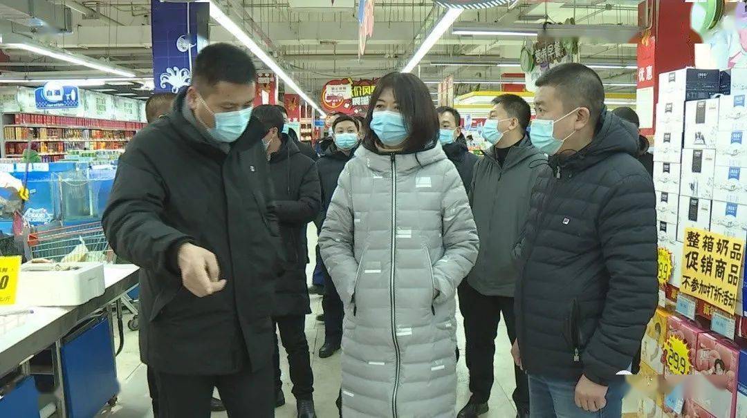 督导检查永吉县县长朴贞玉深入人员密集场所检查安全生产和疫情防控