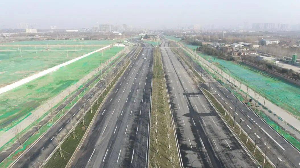 12西咸项目丰镐大道"断头路"通车12月23日上午9点,二公局承建的丰镐