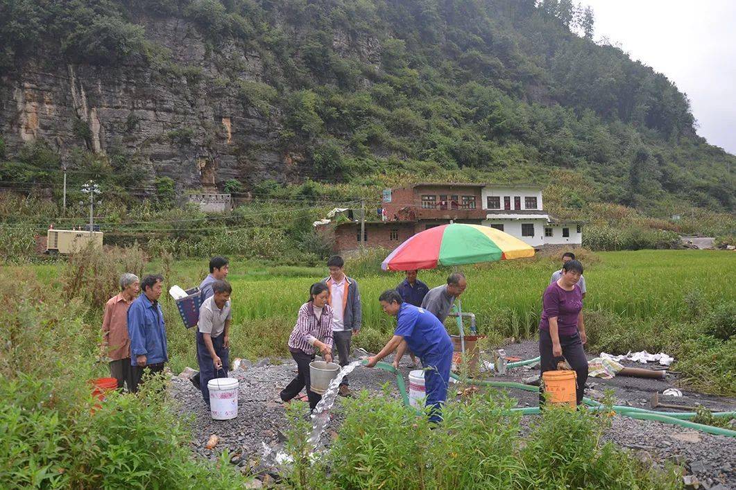 "乌蒙山地区水文地质调查"项目在贵州省毕节市七星关区小坝镇大仲村