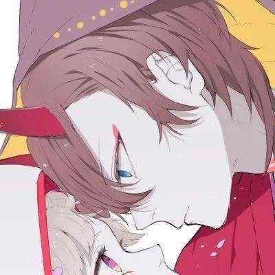 动漫情头满屏的新年红色系动漫情侣闺蜜基友头像