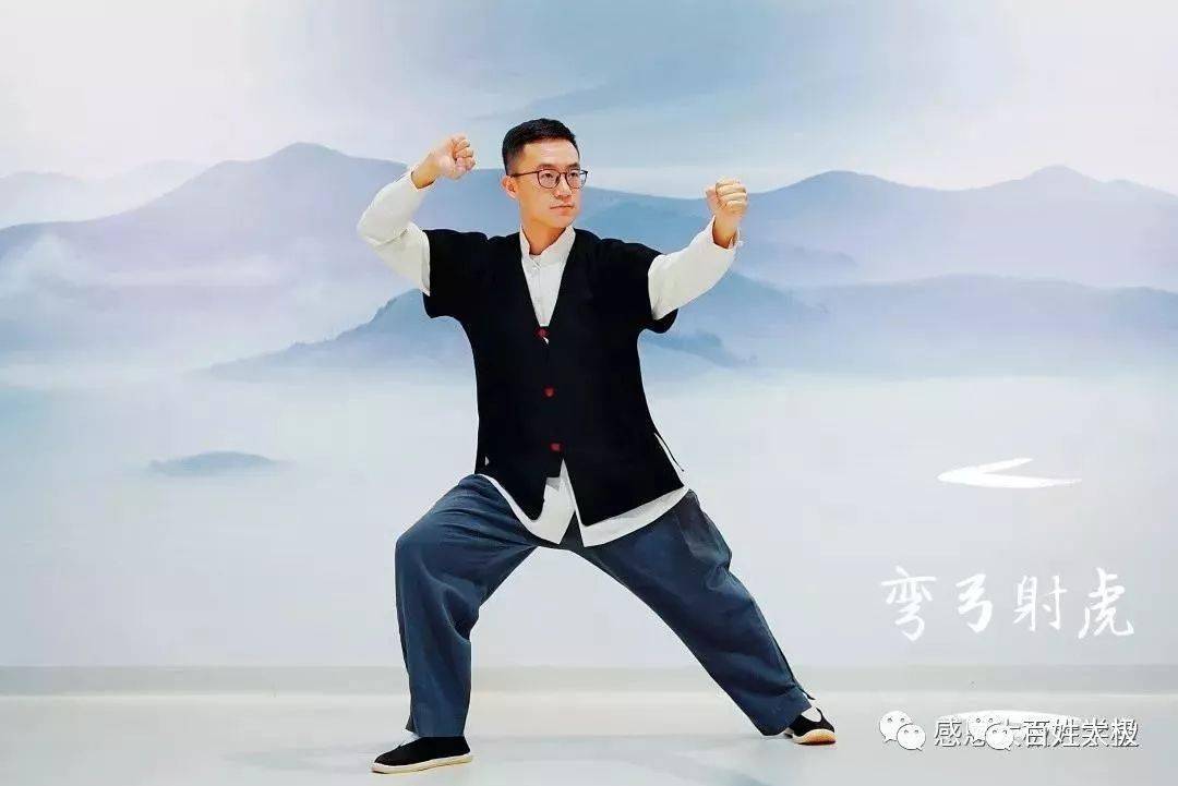 杨大卫也开始了苦练太极之路.