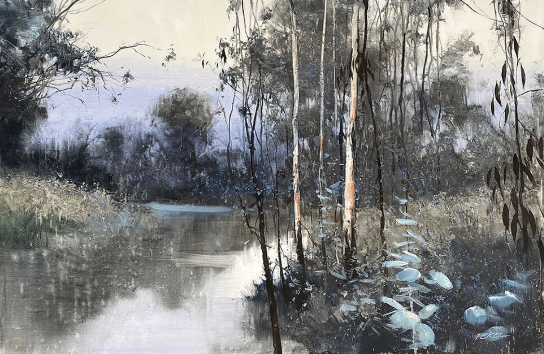 澳大利亚水彩画家——赫尔曼·佩克尔作品欣赏_油画