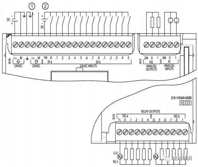 干货| 电气工程师都收藏的西门子s7 1200plc接线图设计大全