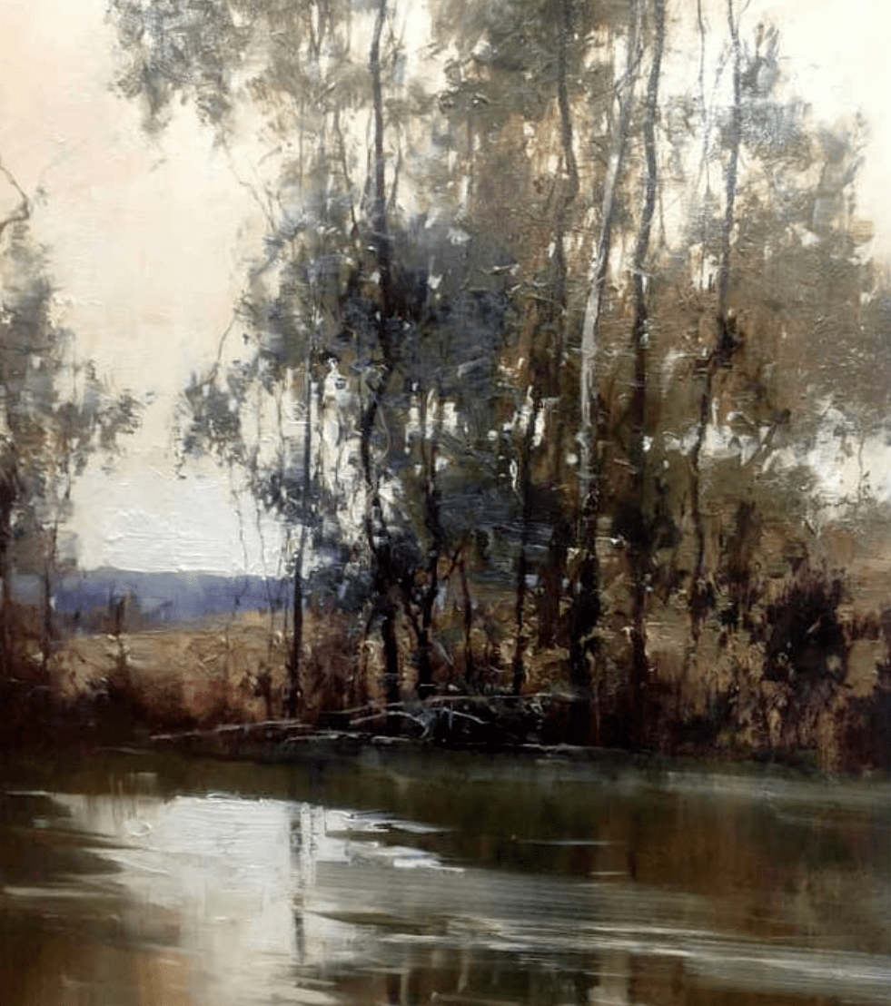 澳大利亚水彩画家——赫尔曼·佩克尔作品欣赏_油画