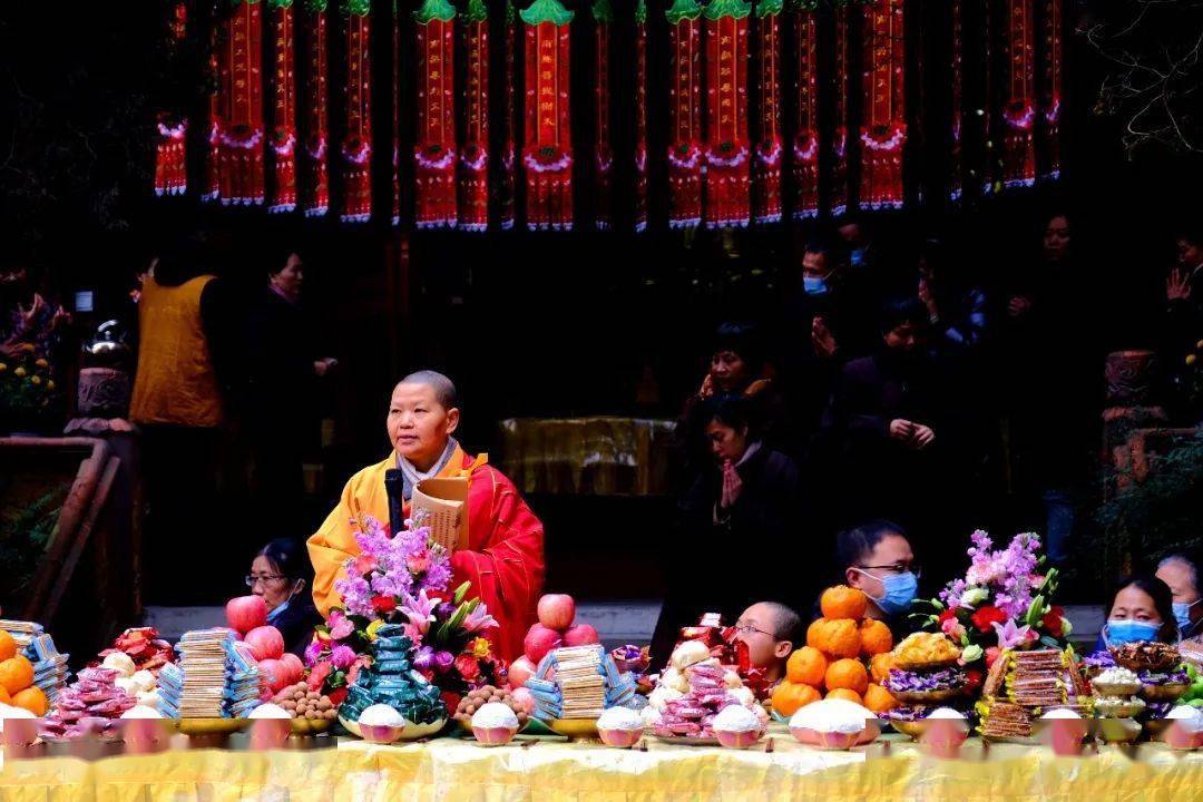 崇州白塔寺供天祈福法会圆满