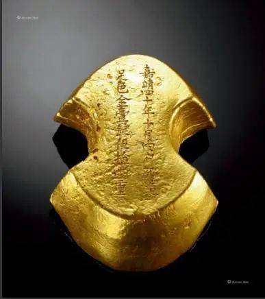 拍出800万天价的明嘉靖五十两金锭鉴赏