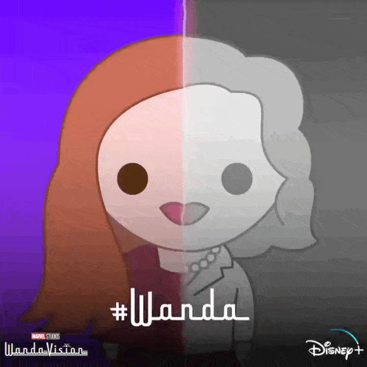 旺达,幻视的emoji动态表情出炉,可爱