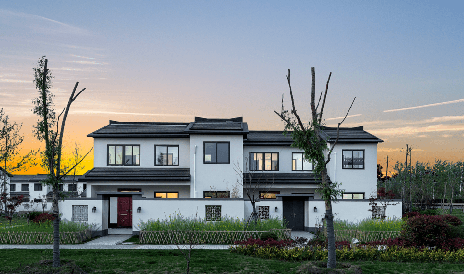 令人艳羡!2021年刚开年,这些农民就搬进了自家的"小别墅"