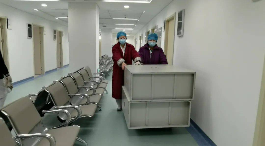 搬家进行时北京市垂杨柳医院部分门诊搬入新大楼