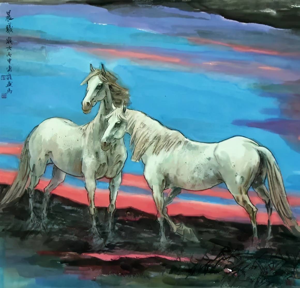 画坛牧马人张乐毅的骏马柔情