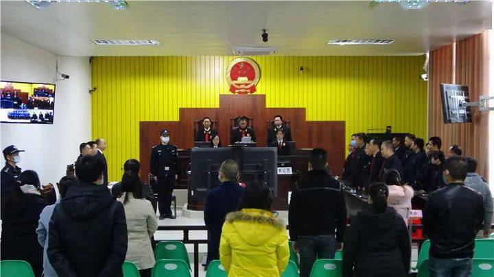 2020年12月31日上午,陆川县人民法院对赵孟等19人涉黑社会性质组织