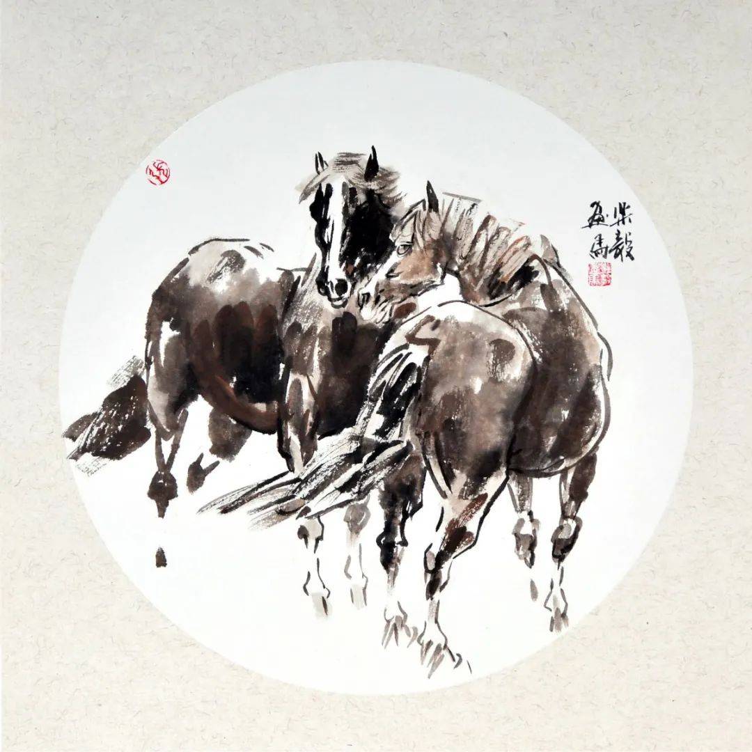 画坛牧马人张乐毅的骏马柔情