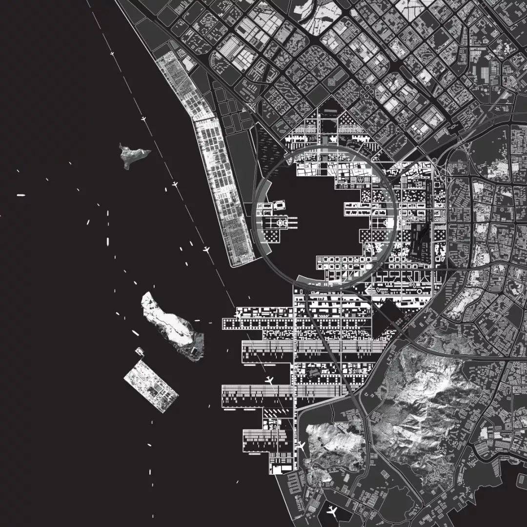 "前海城岸" ꤕoma事务所oma 的"前海城岸"规划方案虽然未能赢得