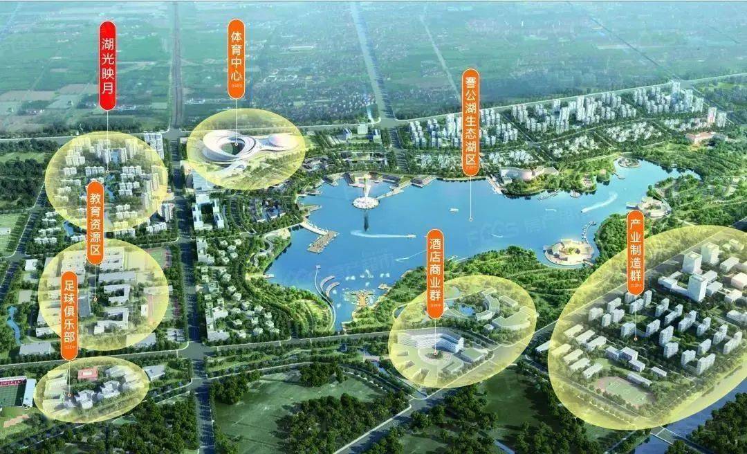 海门謇公湖开发规划图片