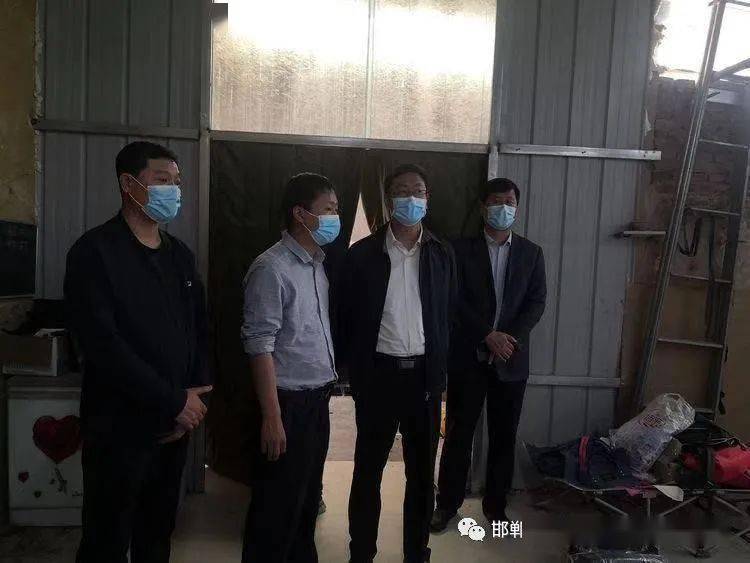 县委书记石磊实地调研鸡泽县大气污染防治工作(党政主要领导调研大气