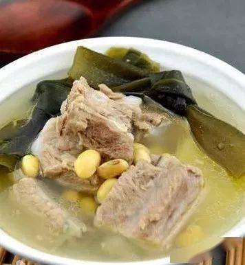 黄豆海带炖排骨——抗血栓