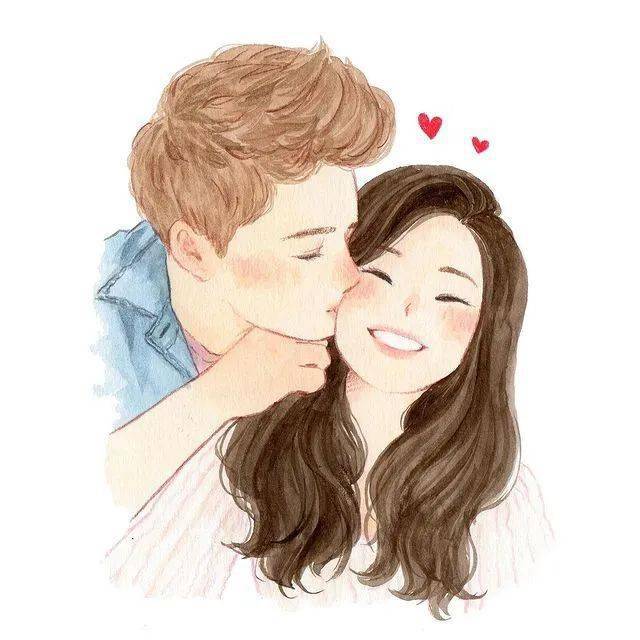 普通情侣的写照一个非常接地气的插画师今天就分享泰国插画师kanis