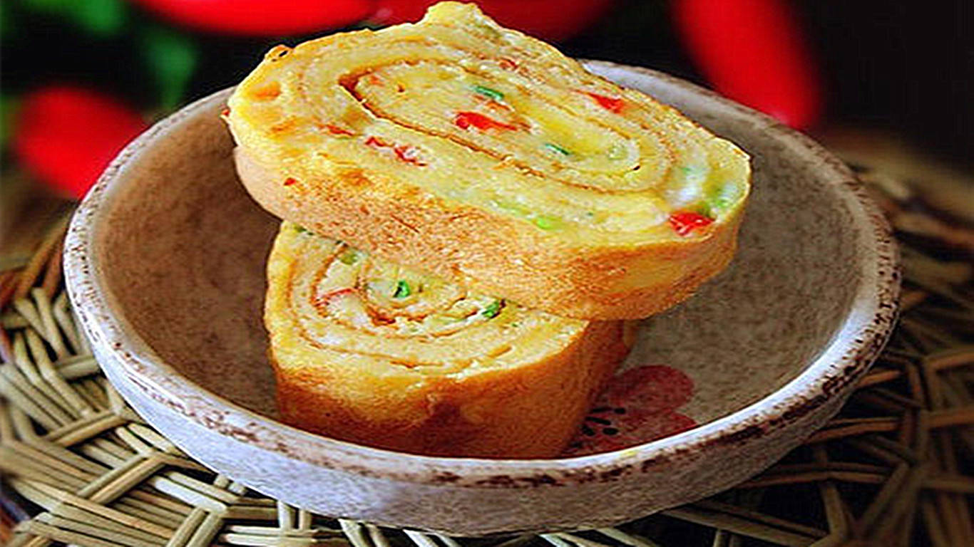 美食湖南,经典家常菜——蔬菜煎蛋卷,软润爽口,味美鲜香扑面来_维生素