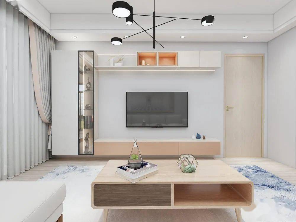 欧派定制 | 选电视柜从这几个设计入手,拒绝踩坑,装出舒适客厅