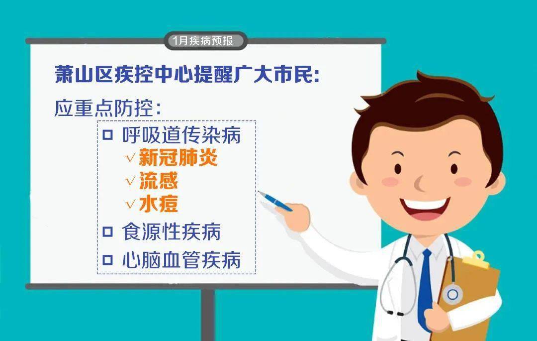一月健康提醒 | 寒冬凛冽,远离疾病