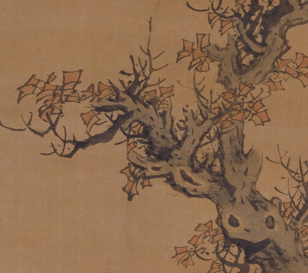 陈洪绶升庵簪花图