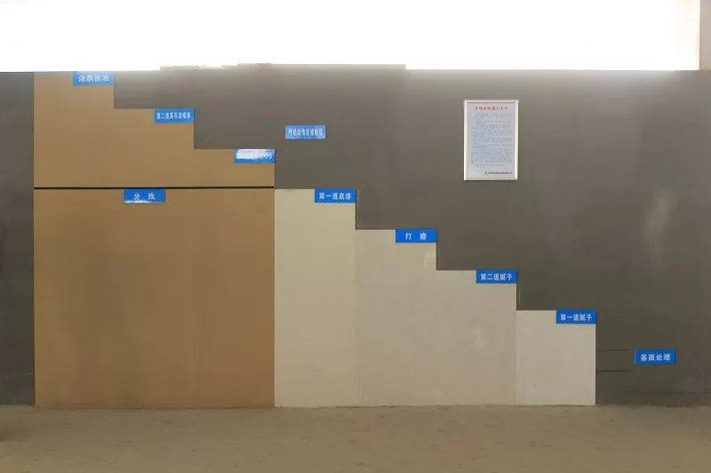 内墙涂料施工工艺▲砌体样板工艺质量工艺样板展示观摩亮点看过来