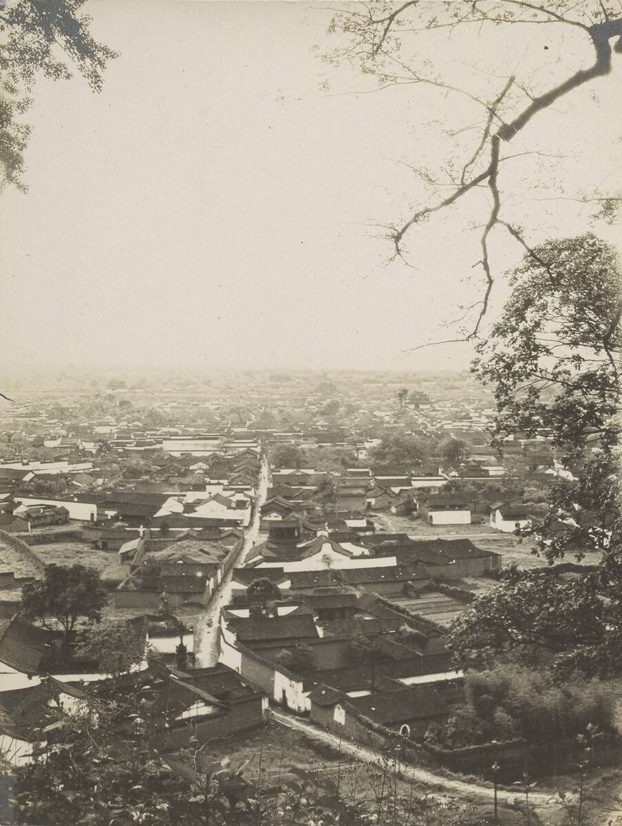 1908年晚清杭州老照片恍若南宋的模样