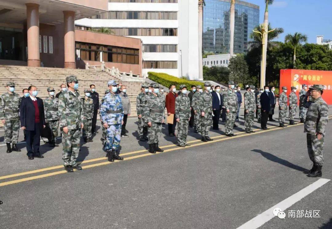 军地同频闻令而动广东省清远市组织国防动员军地联训