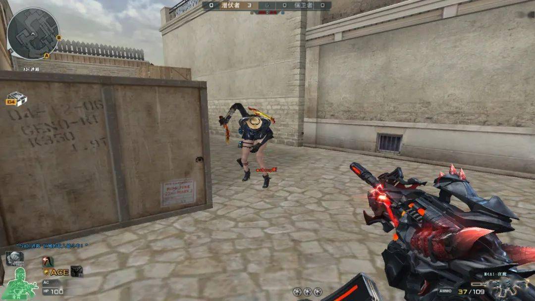 m4a1夜魔最全图解通吃火线各大战场