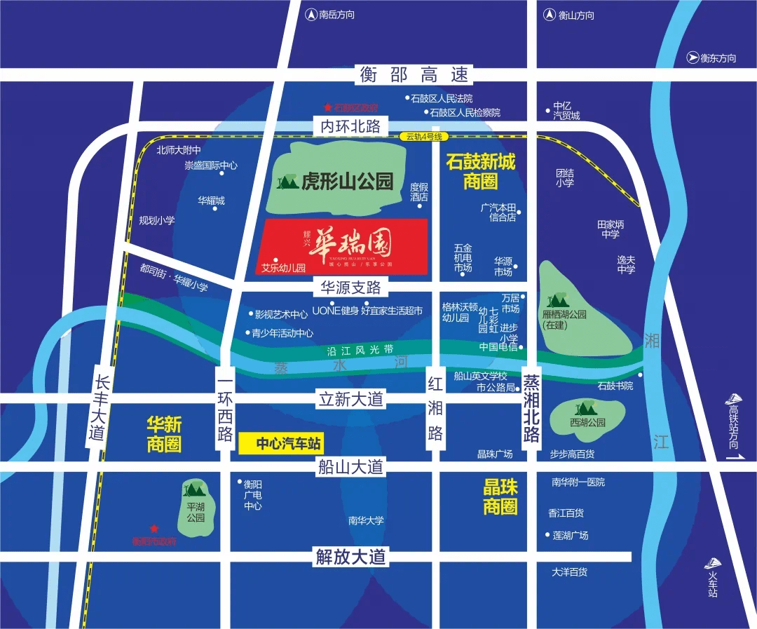 随后跟随工作人员来到了小区最北面,因为虎形山公园就在这边,真的特别