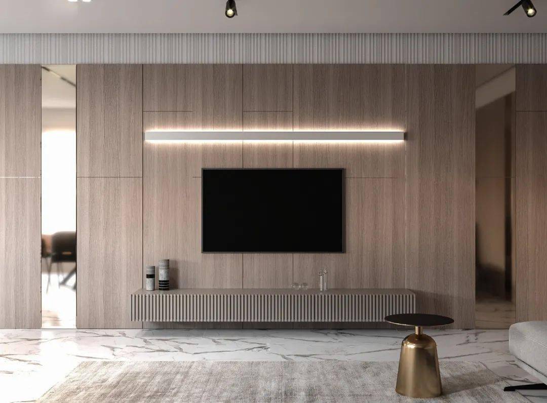 50款电视背景墙设计,让客厅美美的!