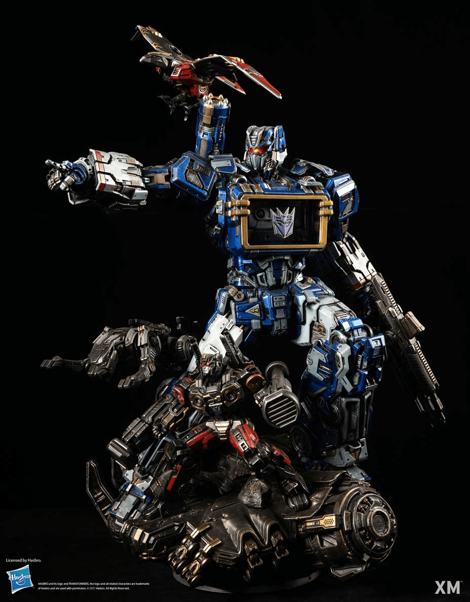 磁带部队齐登场xm推出变形金刚声波雕像